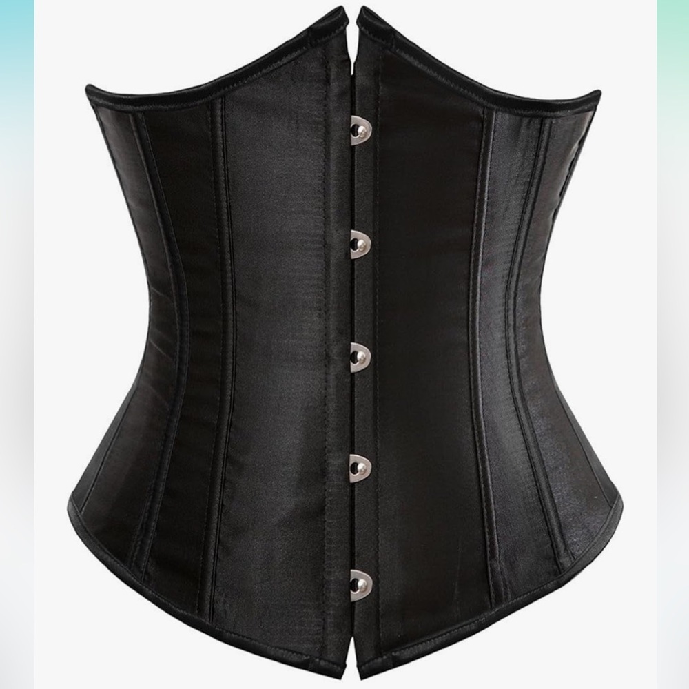 Black Corset Top Lace Up
